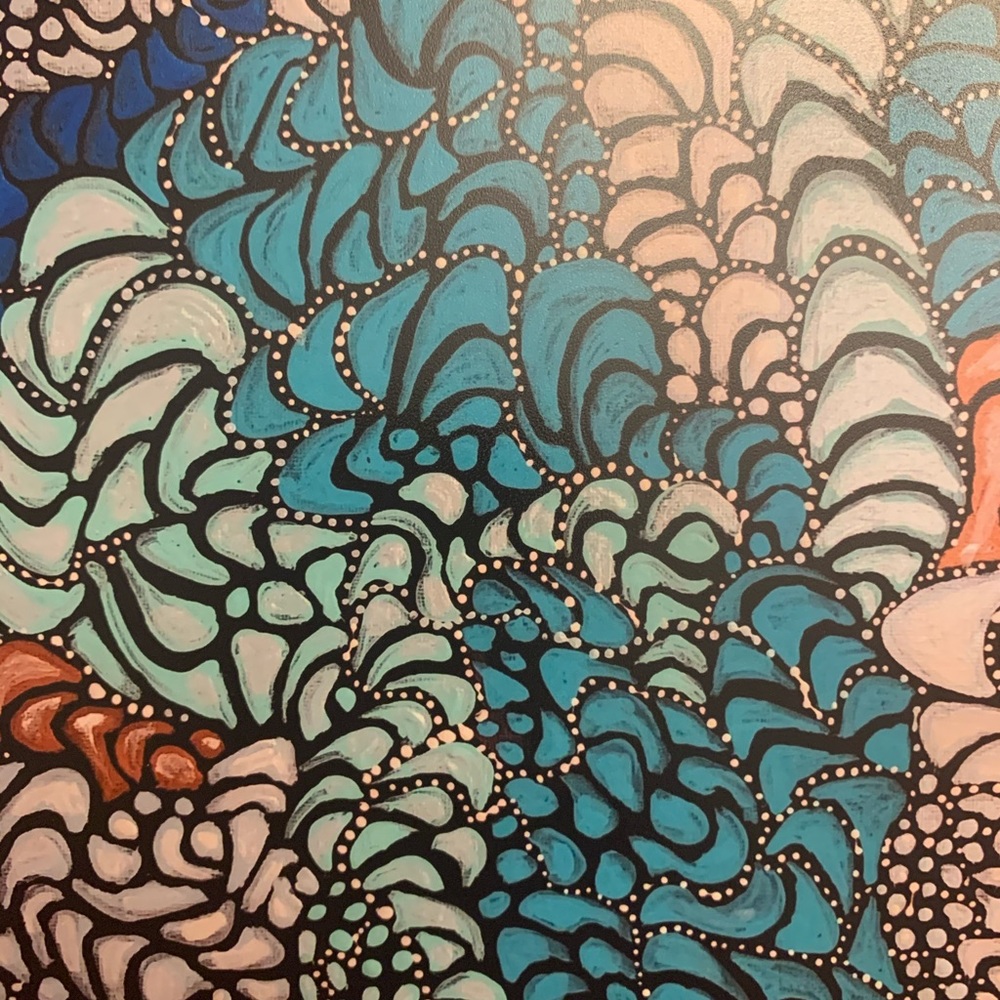 Sky and Earth- a print of my original painting.